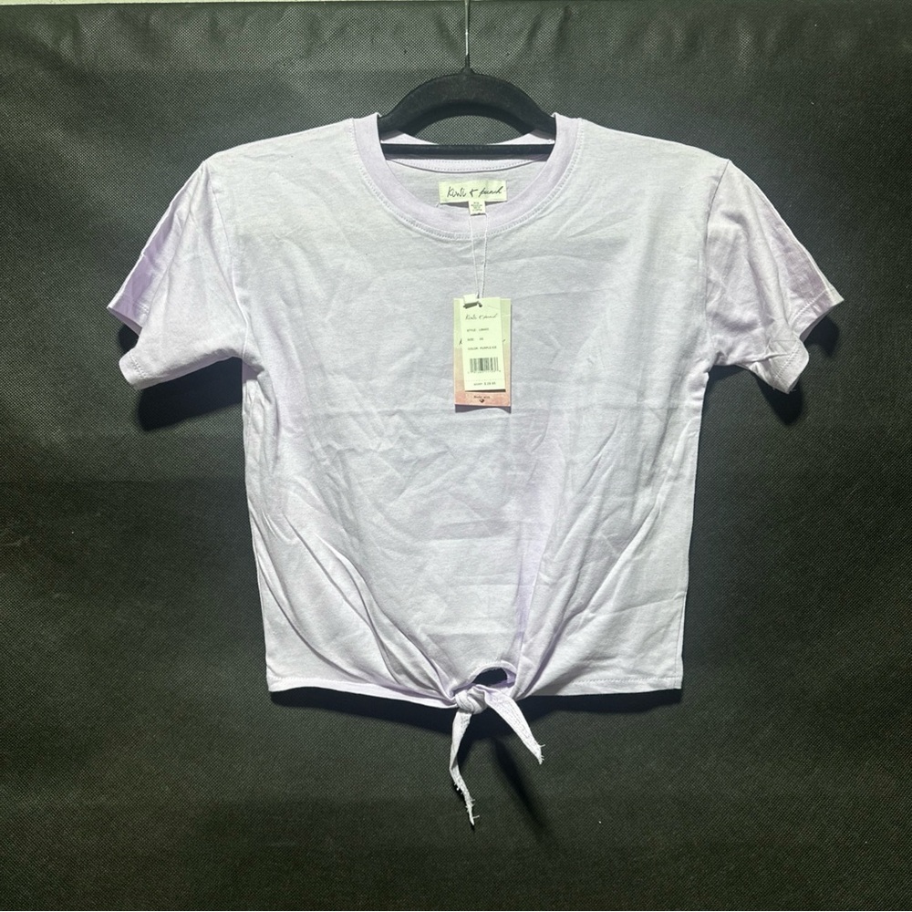 Kiwi And Punch Miami Shirt Women’s Size XS Style LS6403 Color Purple Ice